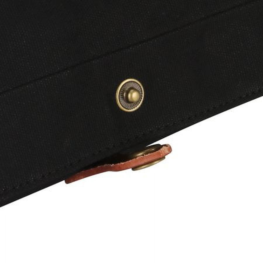 Canvas Black Bicycle Handlebar Bag O465281