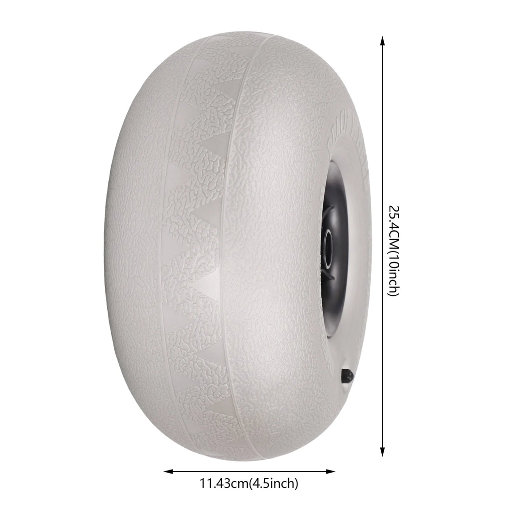 2PCS Inflatable Beach Wheels for Kayak Dolly Cart O823