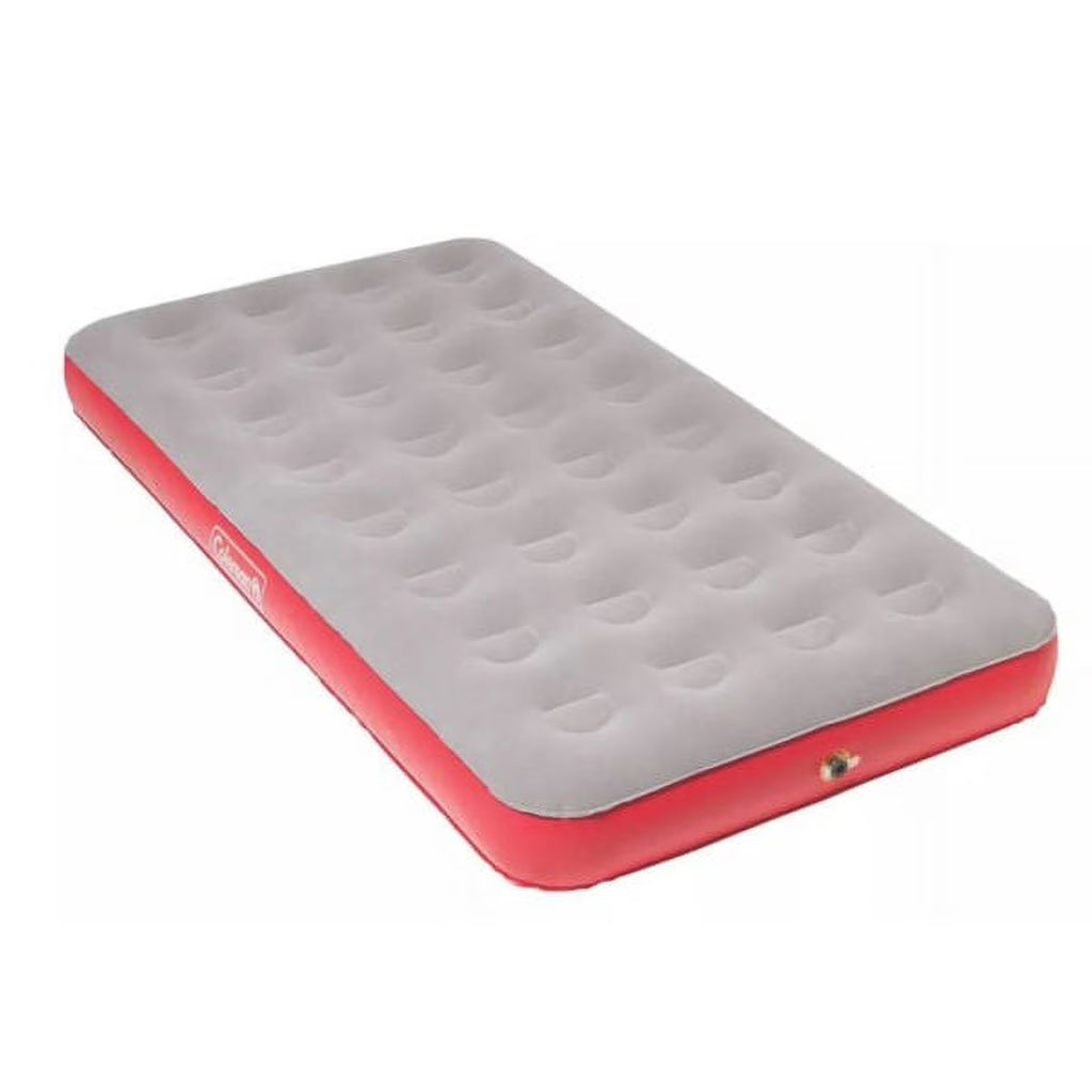 Twin High Air Mattress with Pump - Gray N235