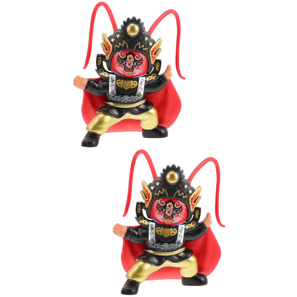 Chinese Ancient Sichuan Opera Face Changing Doll Ornament T61323