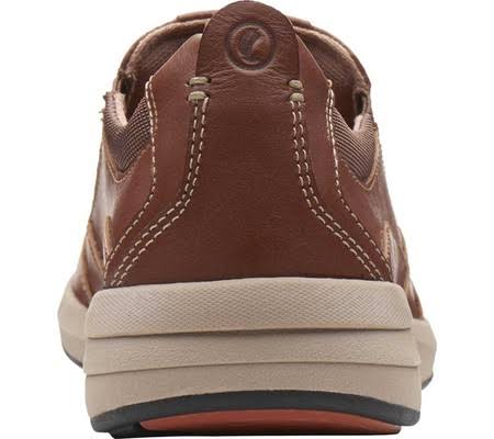 Dark Tan Leather Un Coast Walk Shoes Z864435