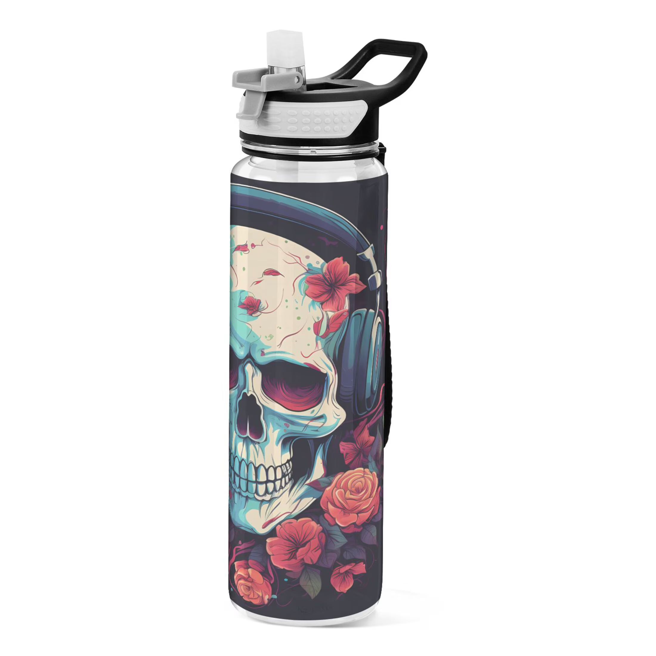 32oz Leakproof Tritan Sports Water Bottle with Straw C909