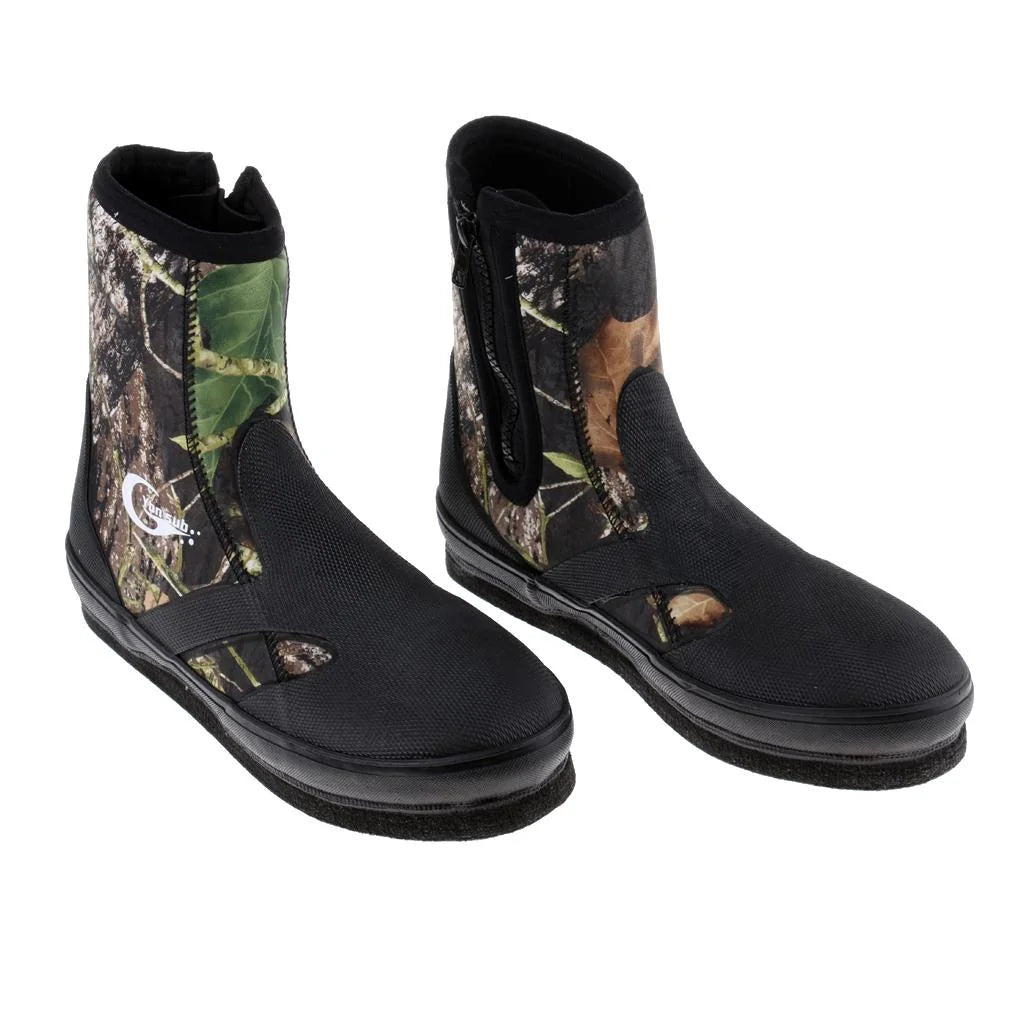 Anti-Skid Spikes Sole Fishing Boots Waders, 3 Sizes 10 U326