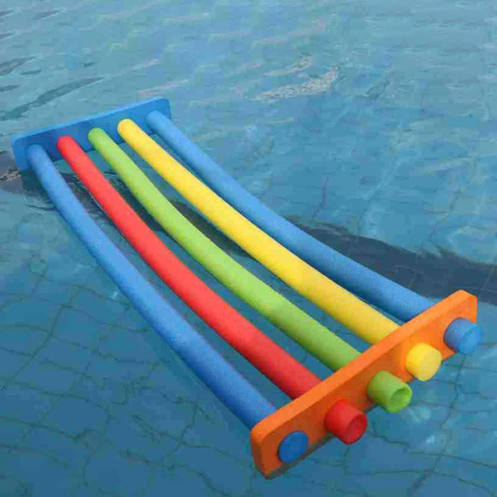 Swim Noodles Connector Foam Flotation Fitting with 5 Holes 52cmx3cmx12cm D43527