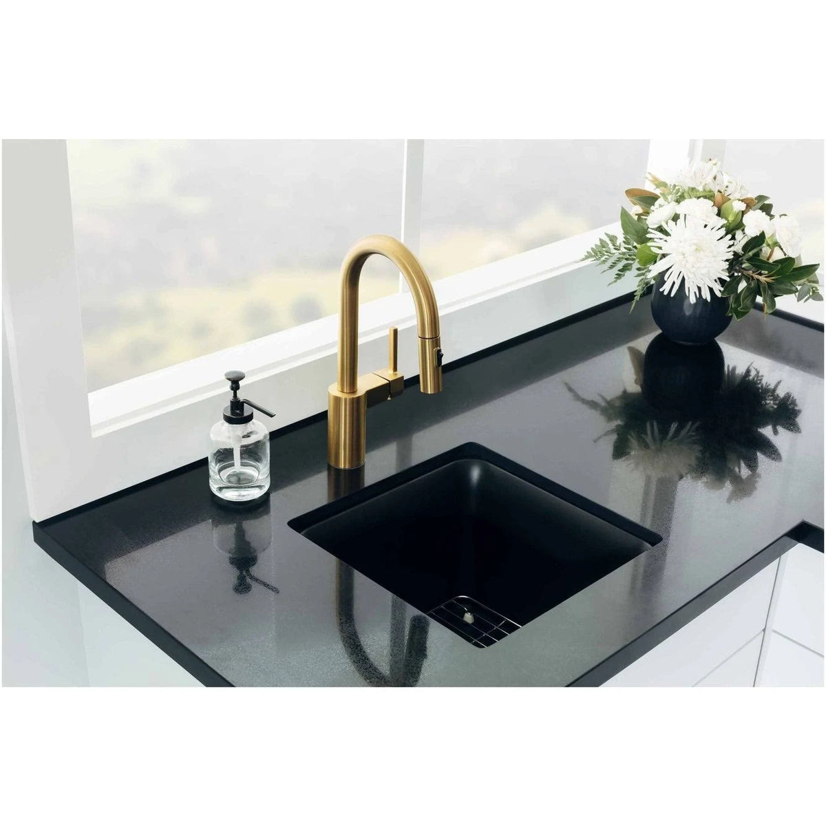 Matte White Undermount Bar Sink M824