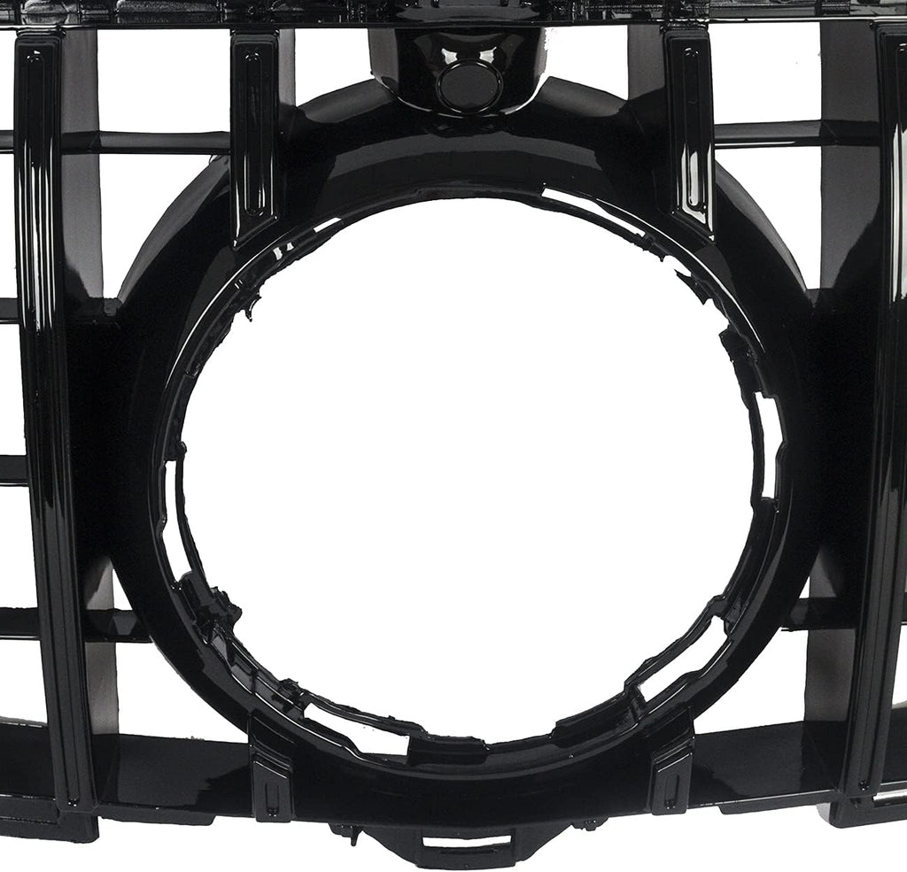 Black Front Grill Grille with Camera Hole D44674