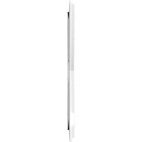 28 inchod x 5 inchid x 10 1/2 inchc x 1 inchp PVC Contemporary Ceiling Medallion, Two Piece B640