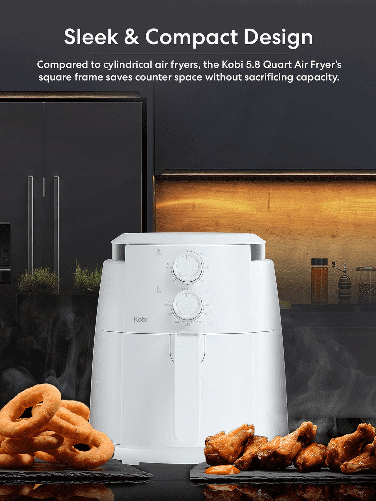 3.7-Quart 7-in-1 Air Fryer Toaster Oven Combo M995617