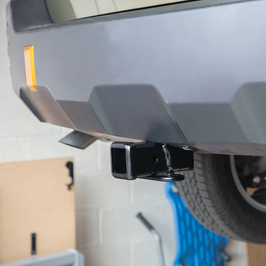 Class 3 Trailer Hitch, 2 Inch Square Receiver, Black D358