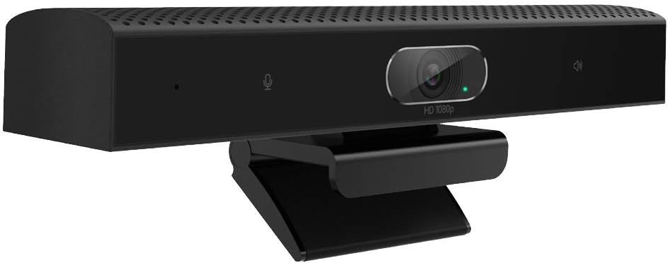 3-in-1 Full HD 1080P Conference Webcam with Microphone, Speakers, Privacy Cover, Wide Angle USB Video Conference Camera X937