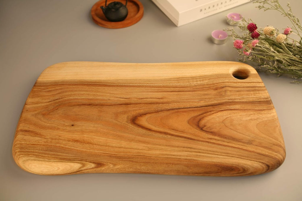 Fragrant Camphor Laurel Wood Reversible Cutting Board U842101