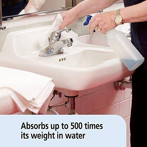 Disposable Towels, White/Natural B86937
