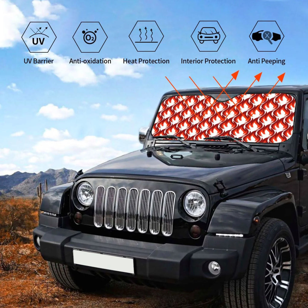 Foldable Car Windshield Sun Shade M566
