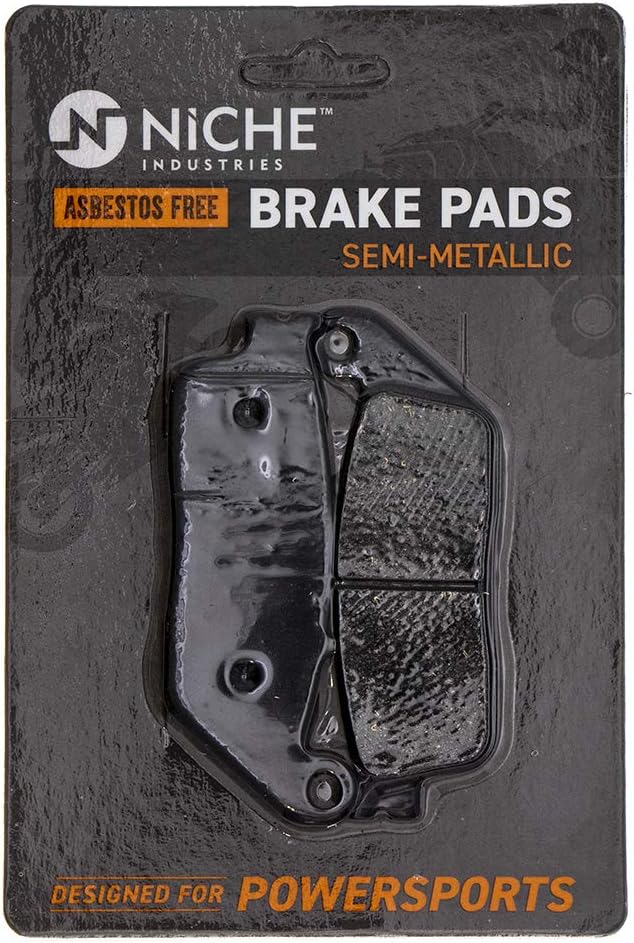 Semi-Metallic Brake Pad Set Pack of 2 Y712