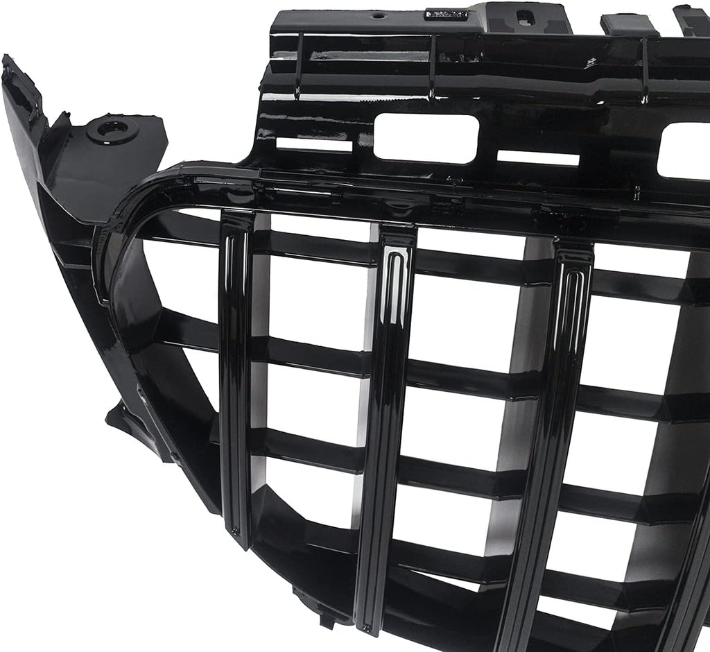 Black Front Grill Grille with Camera Hole D44674