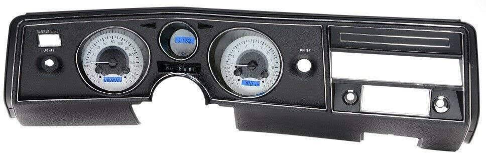 Analog Gauges Silver Blue J686550