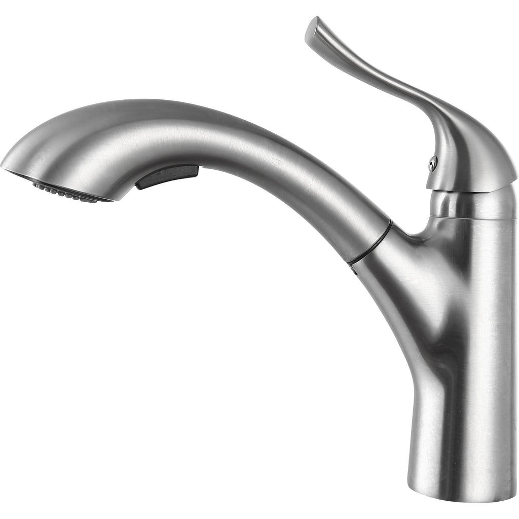 Brushed Nickel Single-Handle Pull-Out Sprayer Kitchen Faucet G36800