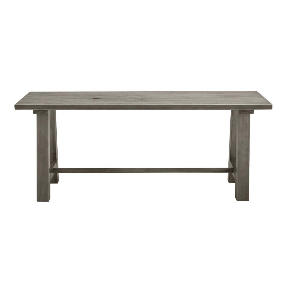Weathered Grey Rustic Farmhouse Medium Bench G21308