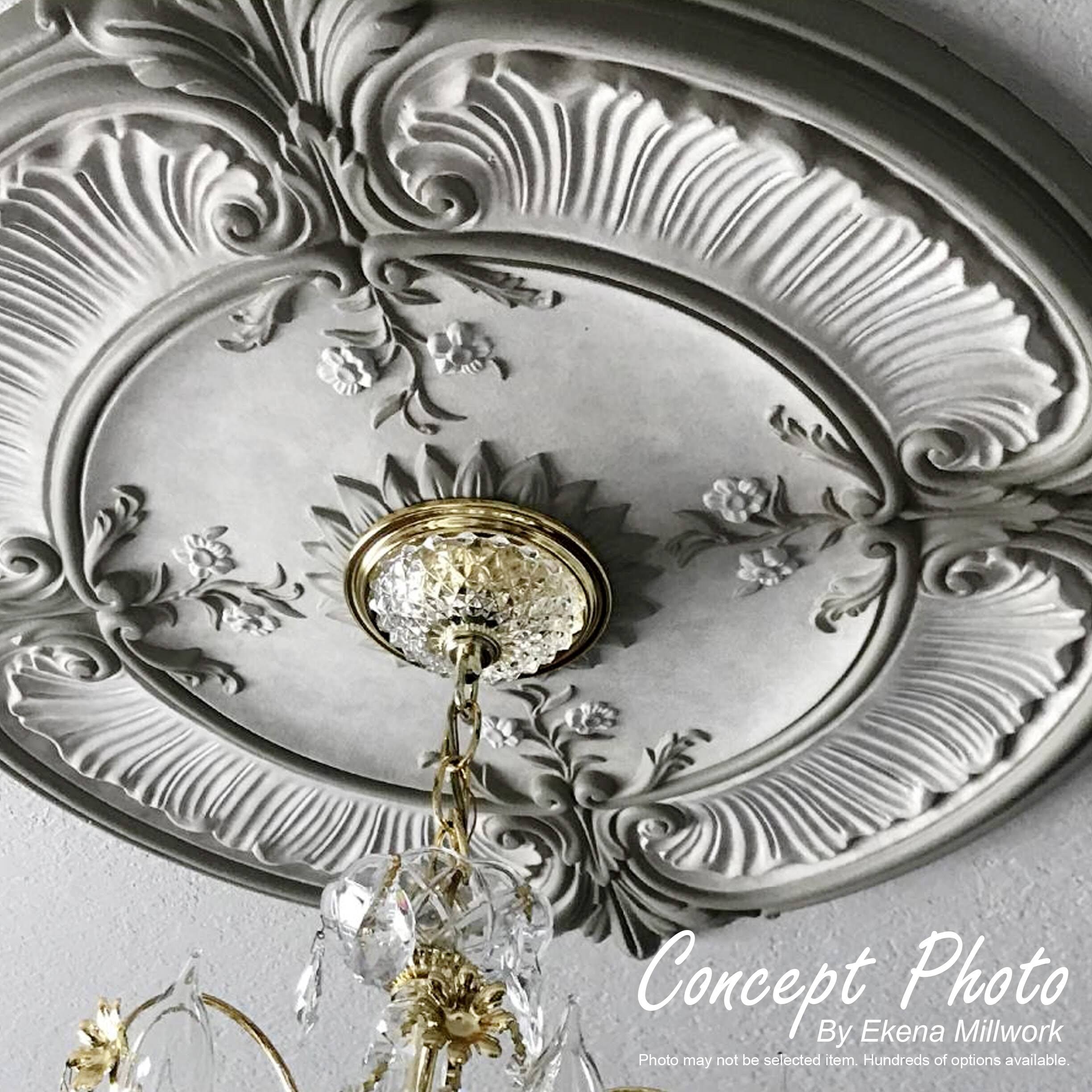 Smooth Ceiling Medallion A36560