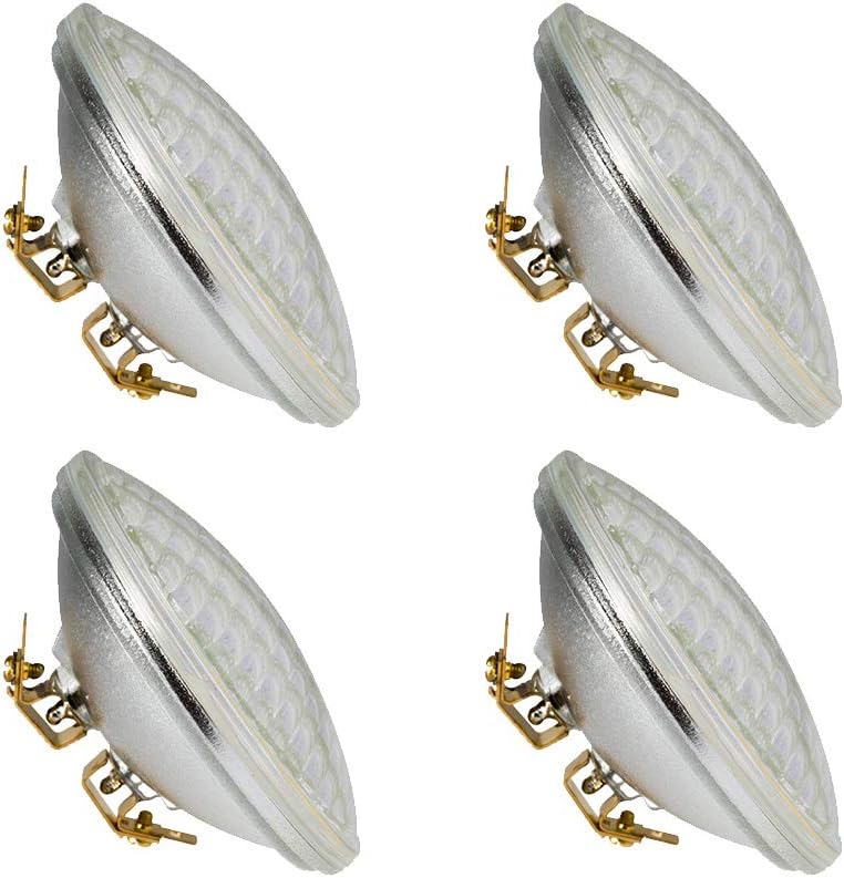 PAR36 LED Landscape Bulb, 9W 900LM 3000K Warm White, 12V AC/DC, Water Resistant, 4 Pack E11319