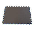 Blue/Black 24 in. x 24 in. Eva Foam Interlocking Tile (24-Tile) B144177