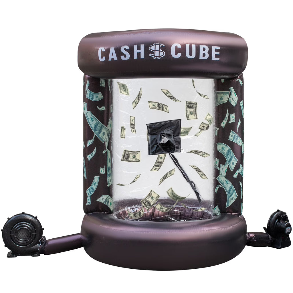 Inflatable Cash Cube Booth with Two Blowers C360