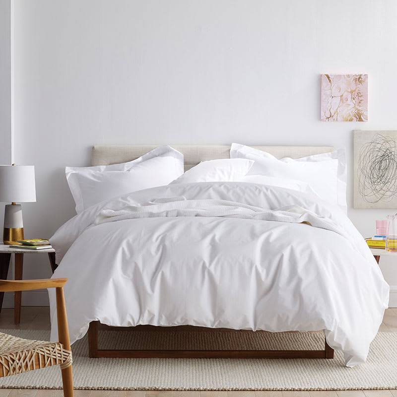King Deep Pocket Cotton Percale Fitted Sheet G8863