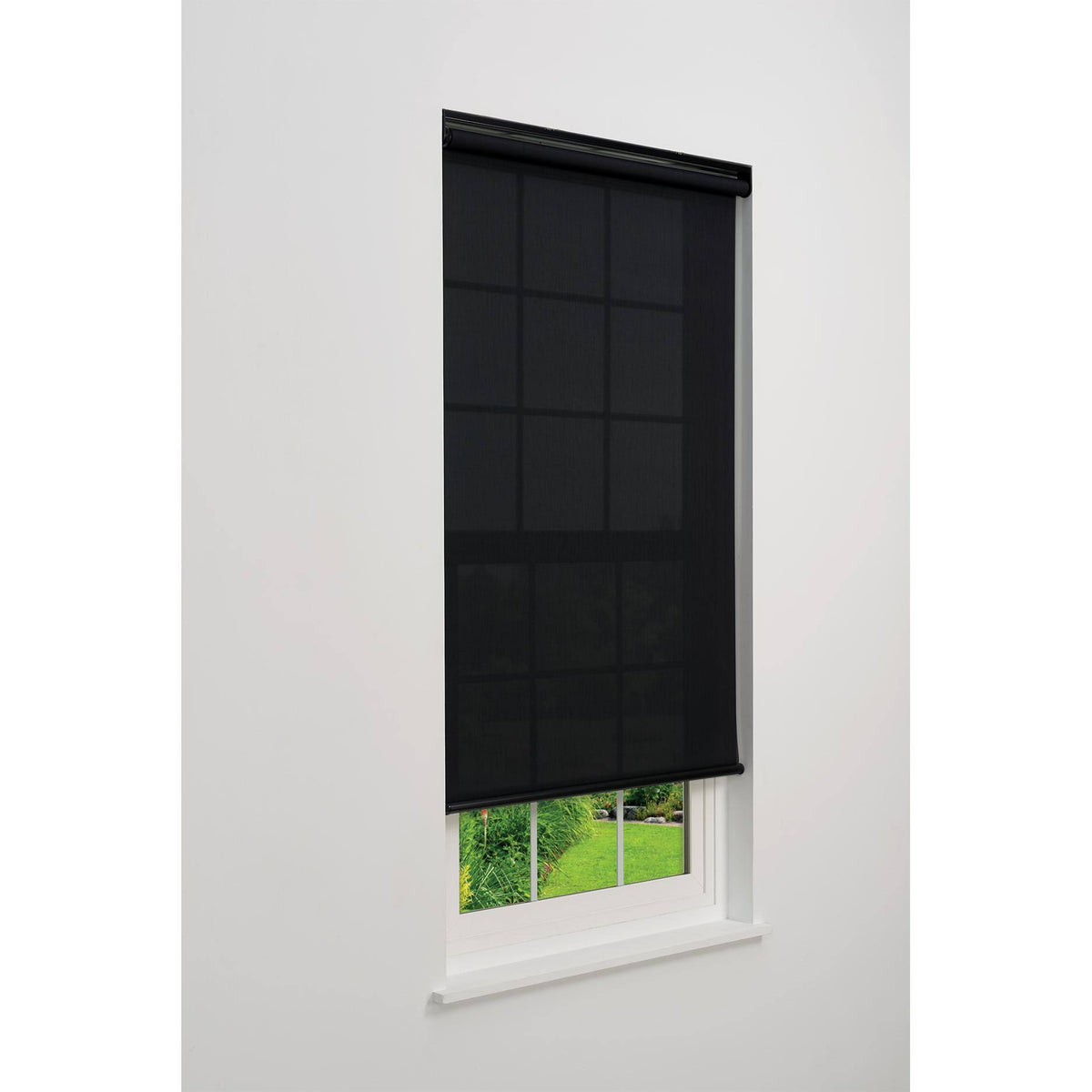 Black 39 W x 78 H Cordless Roller Shade D508