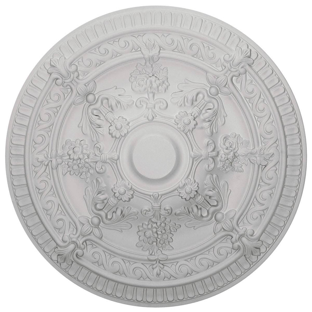 Burnished Mahogany Crackle Ceiling Medallion R58839