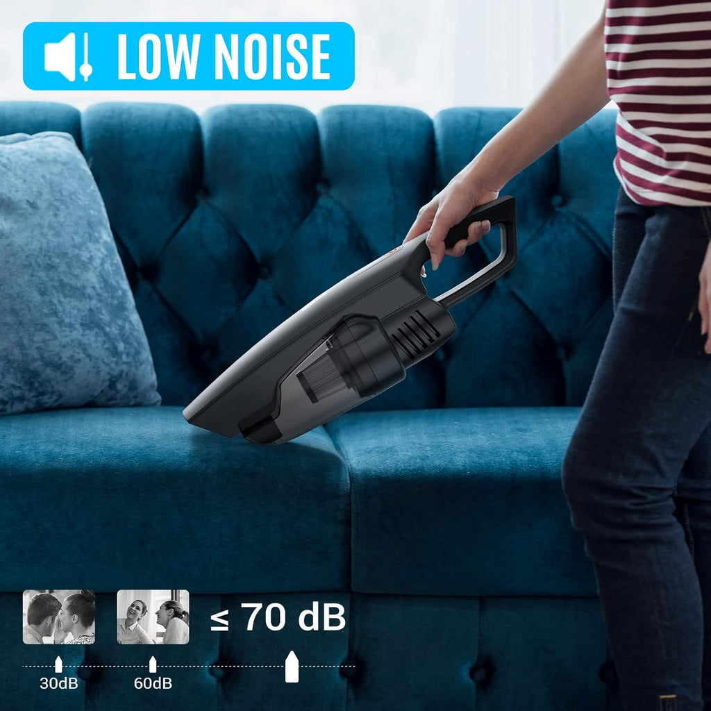 Handheld Cordless Vacuum Cleaner with 4 Attachments N352362