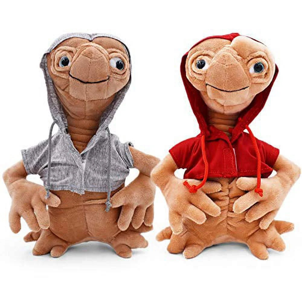10" Cotton Stuffed ET Alien Plush Doll Toy L396702