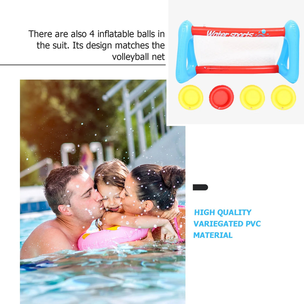 Inflatable Pool Float Set with Volleyballs S3397