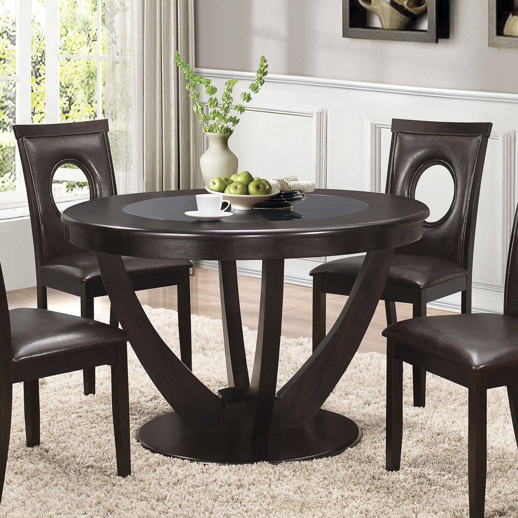 Cappuccino Round Dining Table I66734