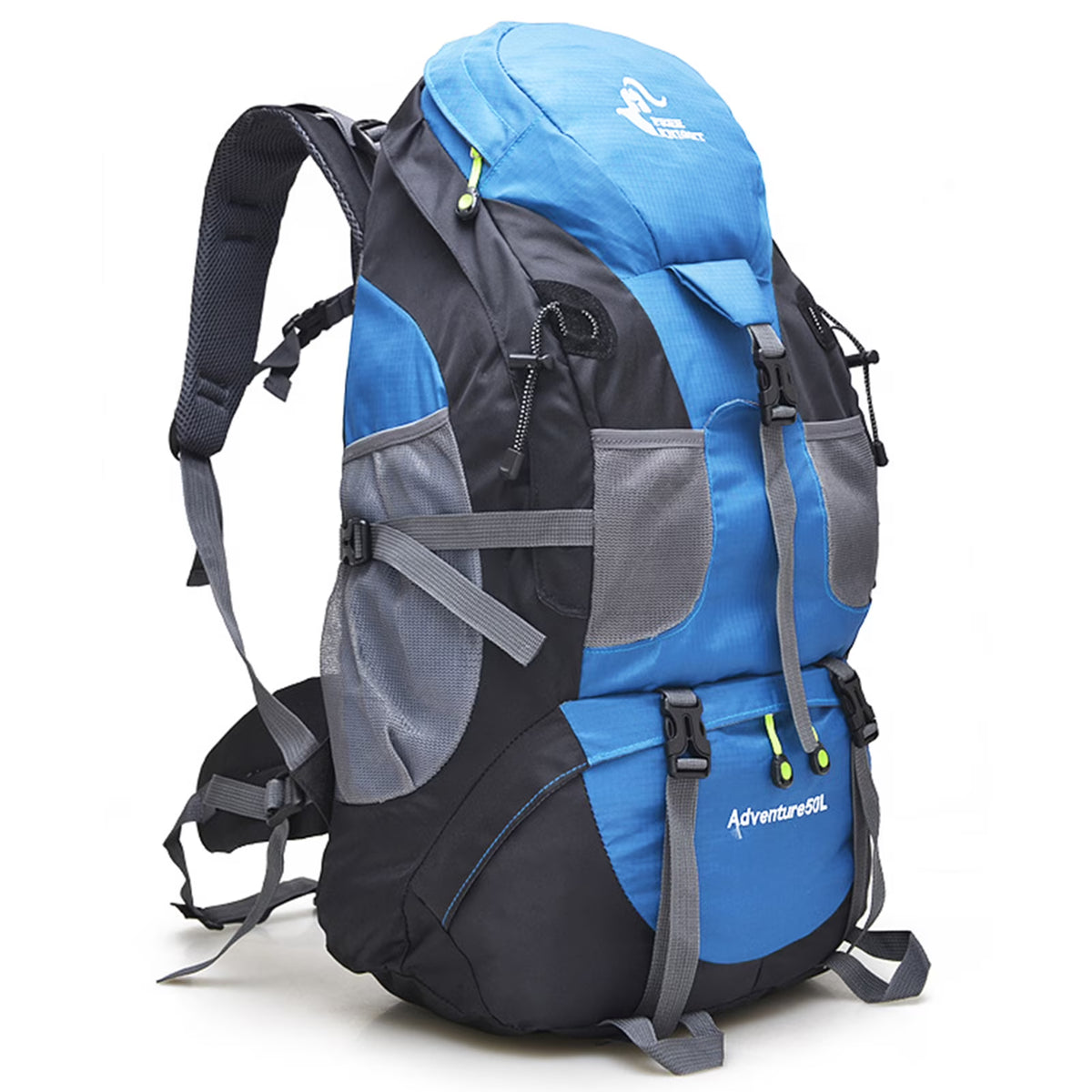 50L Water Resistant Hiking Backpack F561