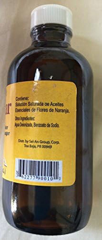 Orange Flower-Blossom Water 4 Oz. Glass Bottle E404