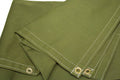 14.5 oz Green Polyester Canvas Tarp X645