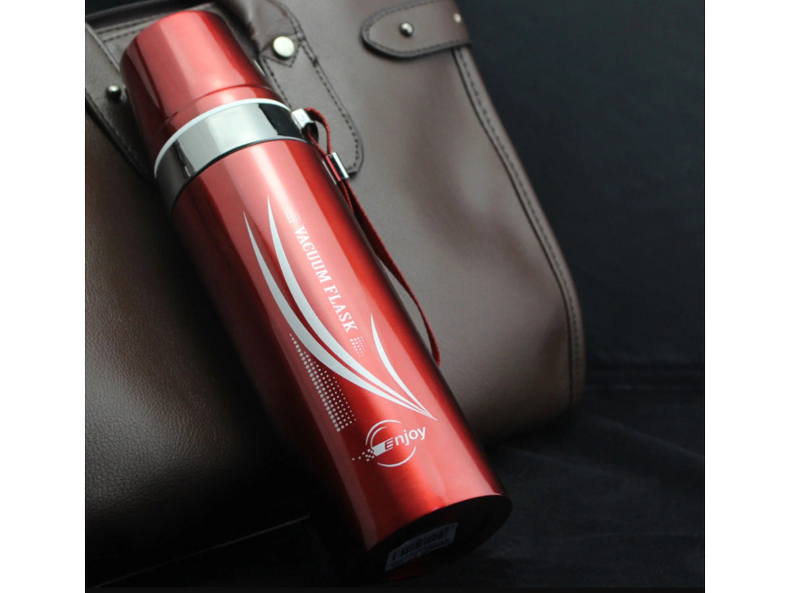 750ML Blue Stainless Steel Vacuum Flask Water Bottle W212