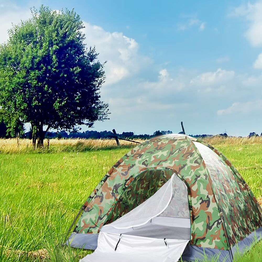 Camouflage 3-4 Person Dome Tent A363721
