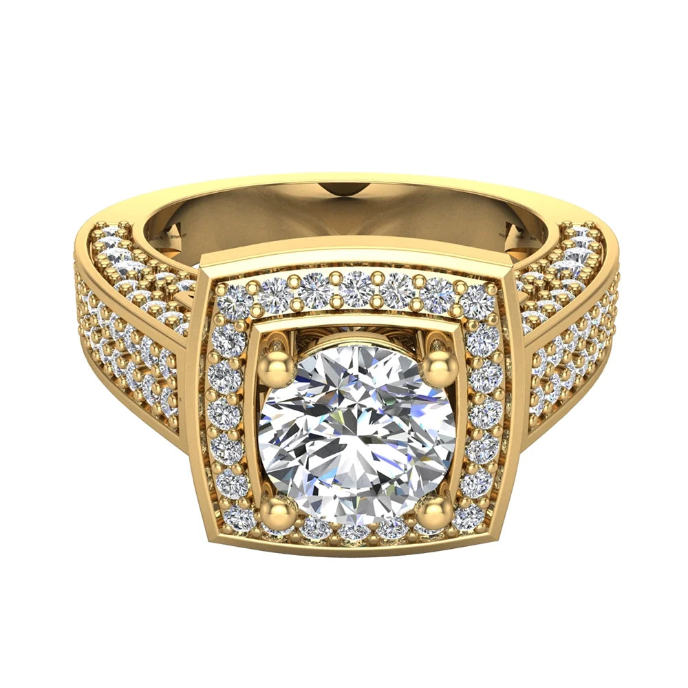 14K Gold 2.20 carat Diamond Engagement Ring T810401