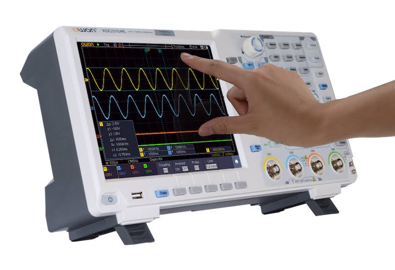 4-Channel Touchscreen 60MHz Digital Oscilloscope P475