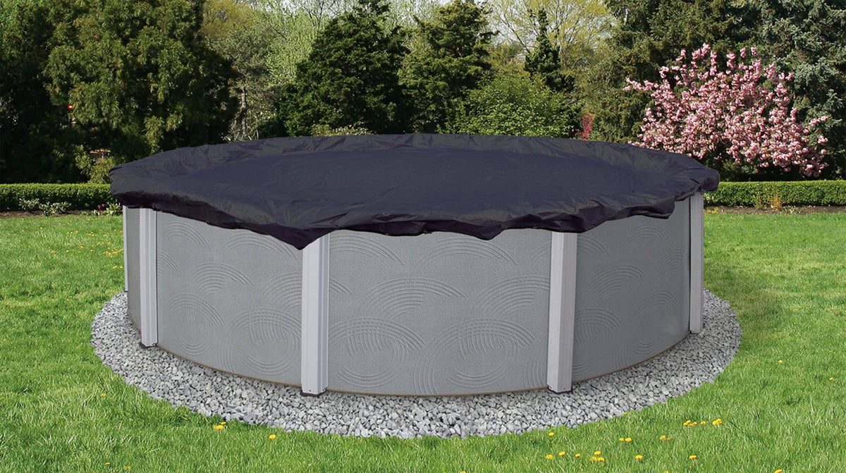 8-Year 36-ft Round Above Ground Pool Winter Cover P7799