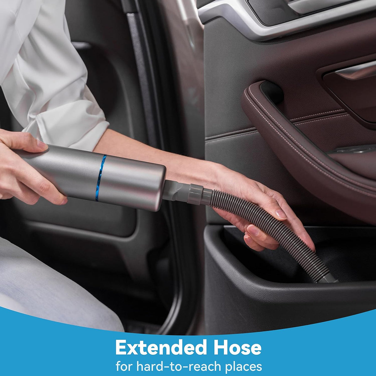3-in-1 Handheld Vacuum Cleaner, Cordless Car Vacuum with Powerful Suction, USB Rechargeable S844