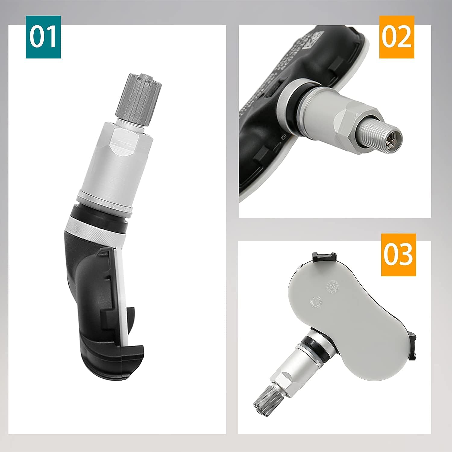 Tire Pressure Sensor 315MHz TPMS 4PCS Replacement Pack of 2 J7470