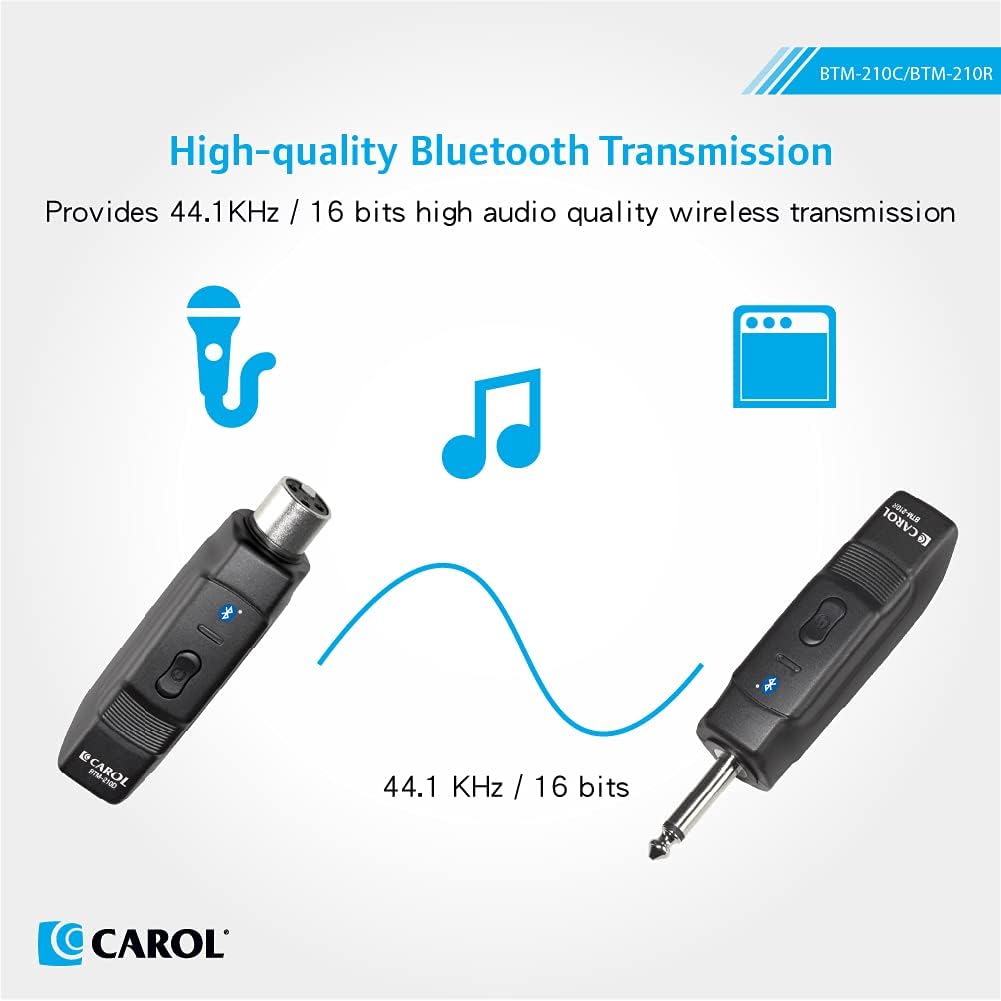 Wireless Microphone System with Bluetooth, XLR and 6.3mm I47798