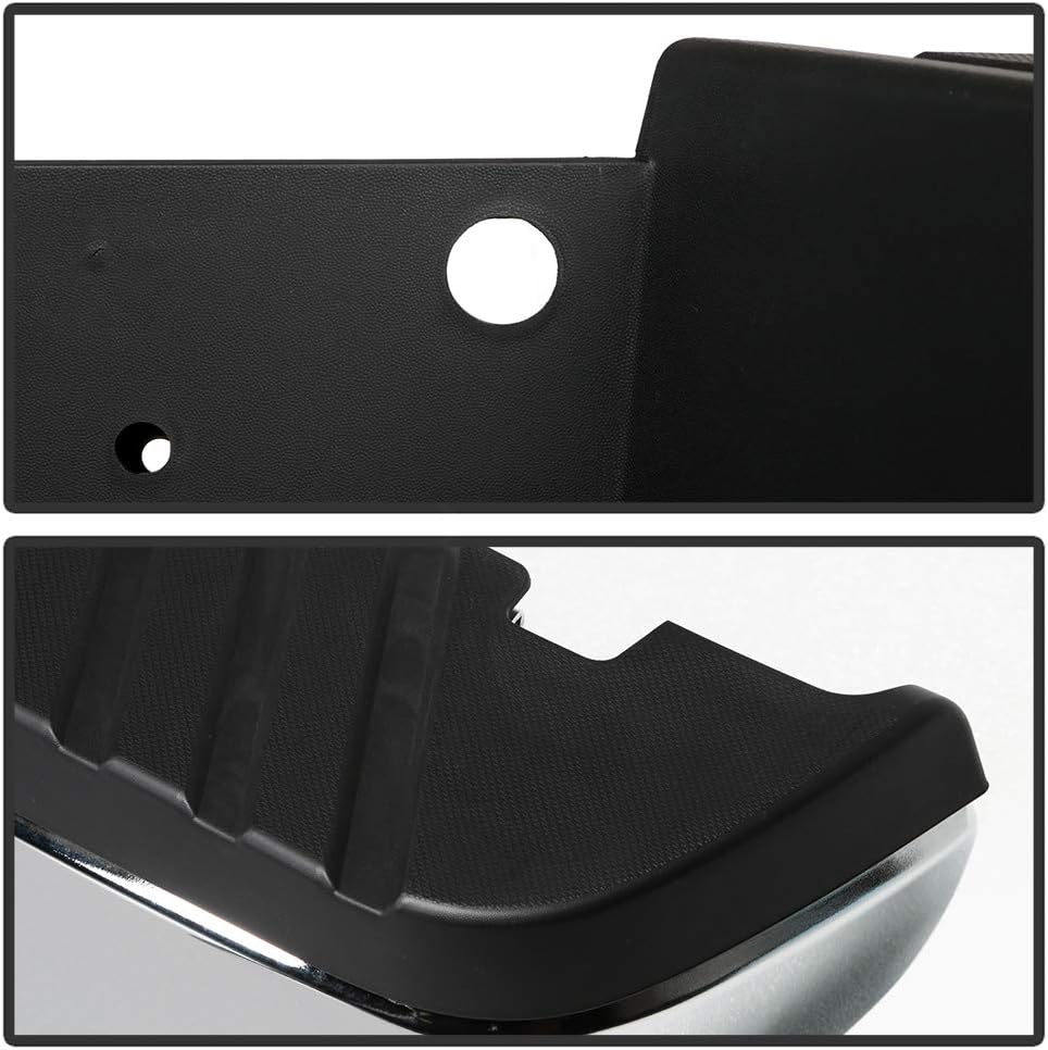 Chrome Steel Complete Rear Step Bumper Assembly C88239