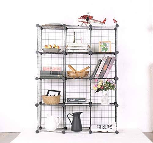 12-Cube Metal Wire Storage Organizer Q4584