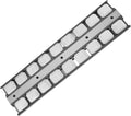 BBQ Grill Briquette Tray Heat Plates Burner Covers, Pack of 2 X2500