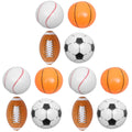 12 Pcs Inflatable Beach Ball Baseball Balls S3745