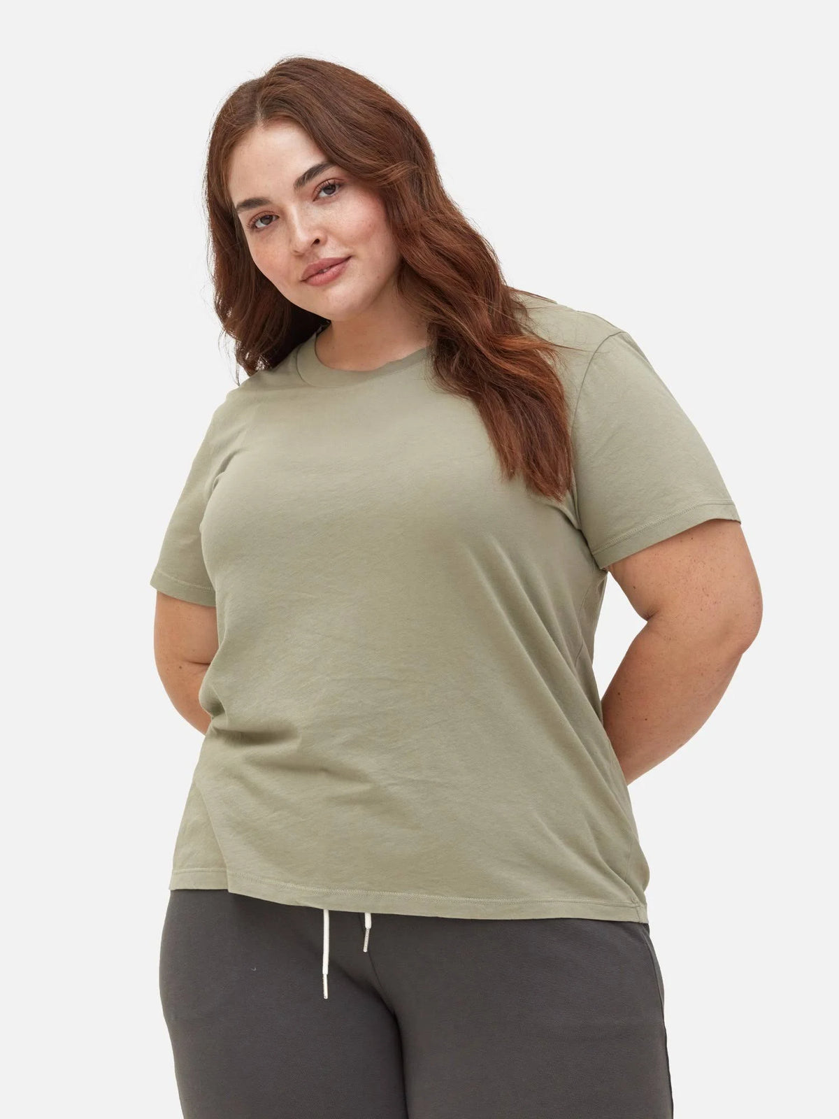 Organic Cotton Classic Tee Sage / Xs D361
