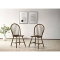 Walnut Solid Wood Windsor Back Side Chair G854